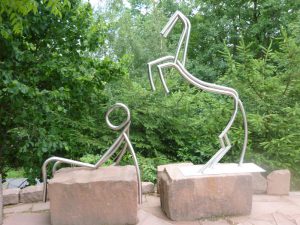 Kunst aus Edelstahl